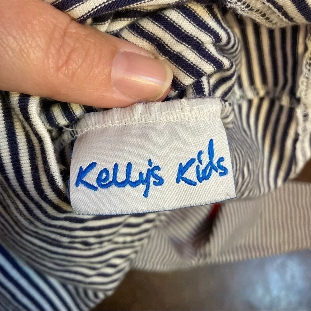 Kelly’s Kids Infant Sailboat Striped Nightgown